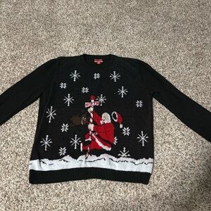 Stripper Santa Christmas sweater